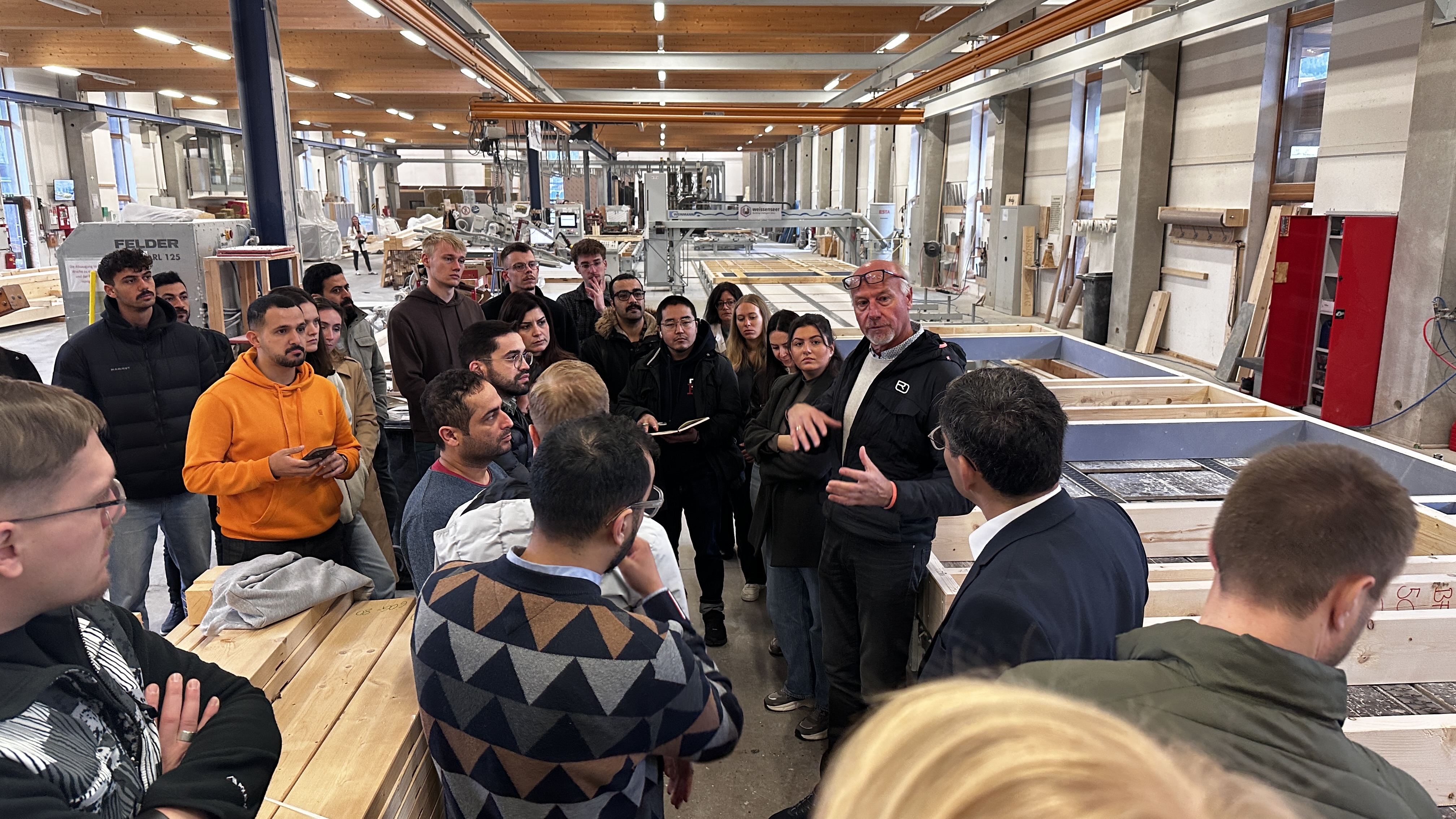 Betriebsführung mit Master-Studenten an der FH Kärnten